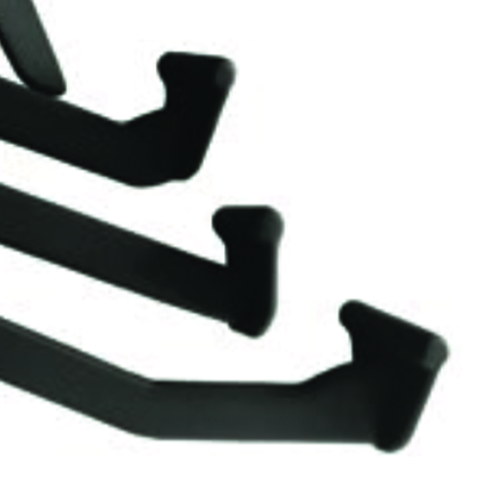 Cable sockets - Toorx Dipping Bars And Grips Set 5 Piece Gym Training