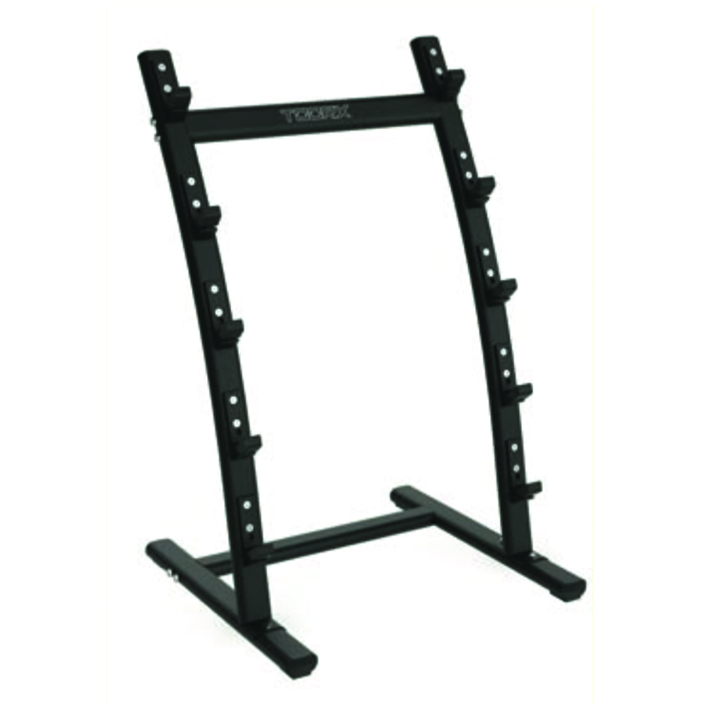 Barbell Rack - Toorx Preloaded Barbell Rack 5 Places Gym Training