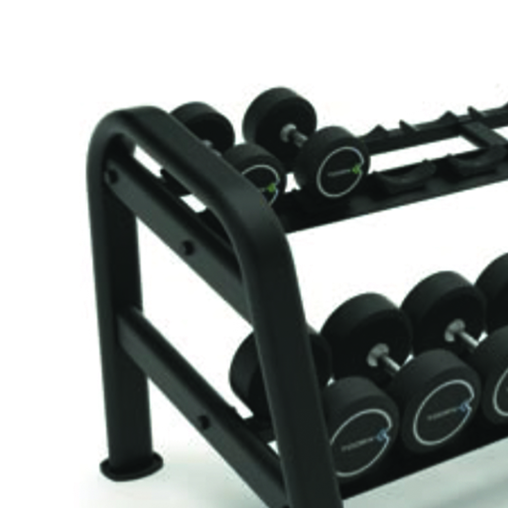 Weights Rack and Dumbbells - Toorx Modular 2-tier Round Dumbbell Rack