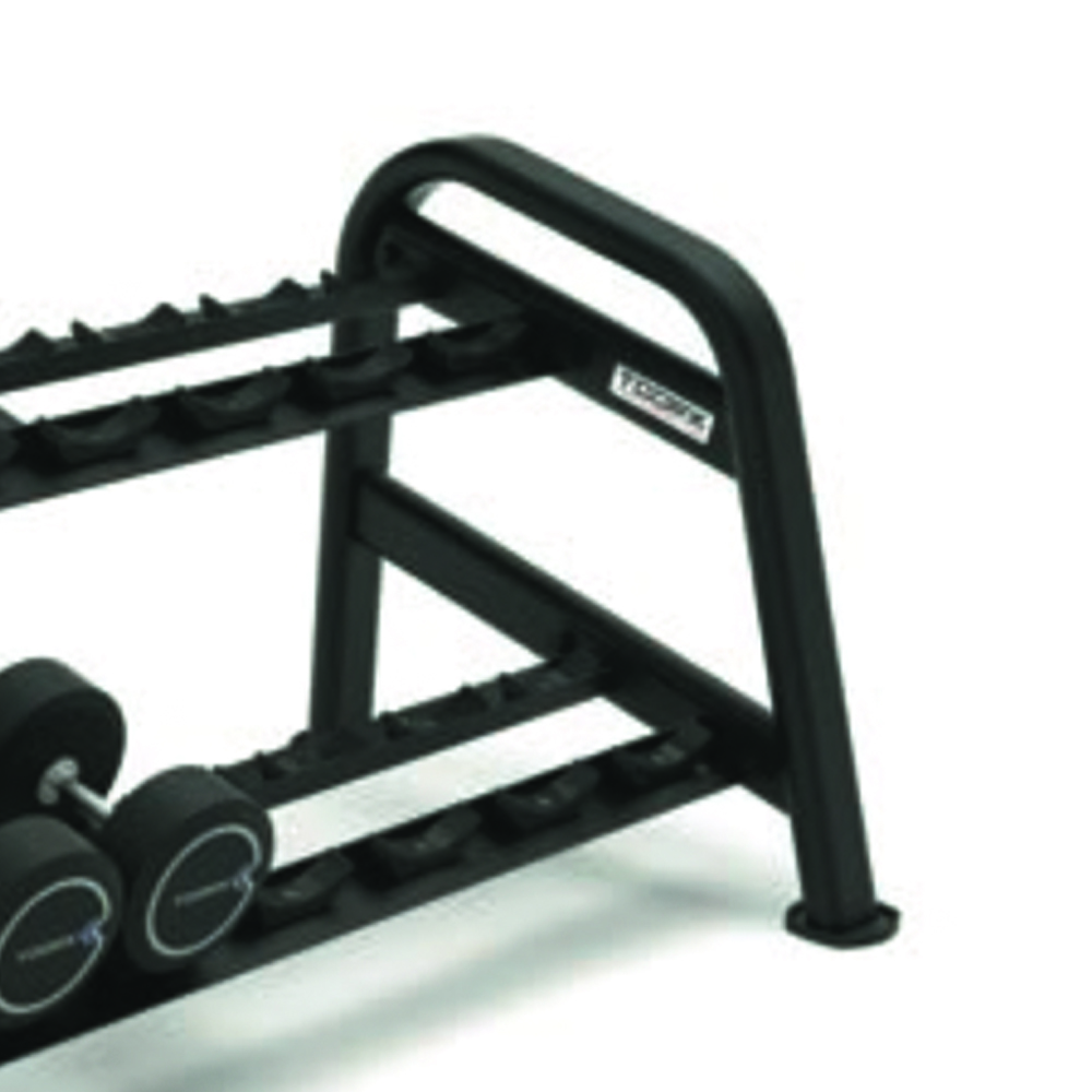 Weights Rack and Dumbbells - Toorx Modular 2-tier Round Dumbbell Rack