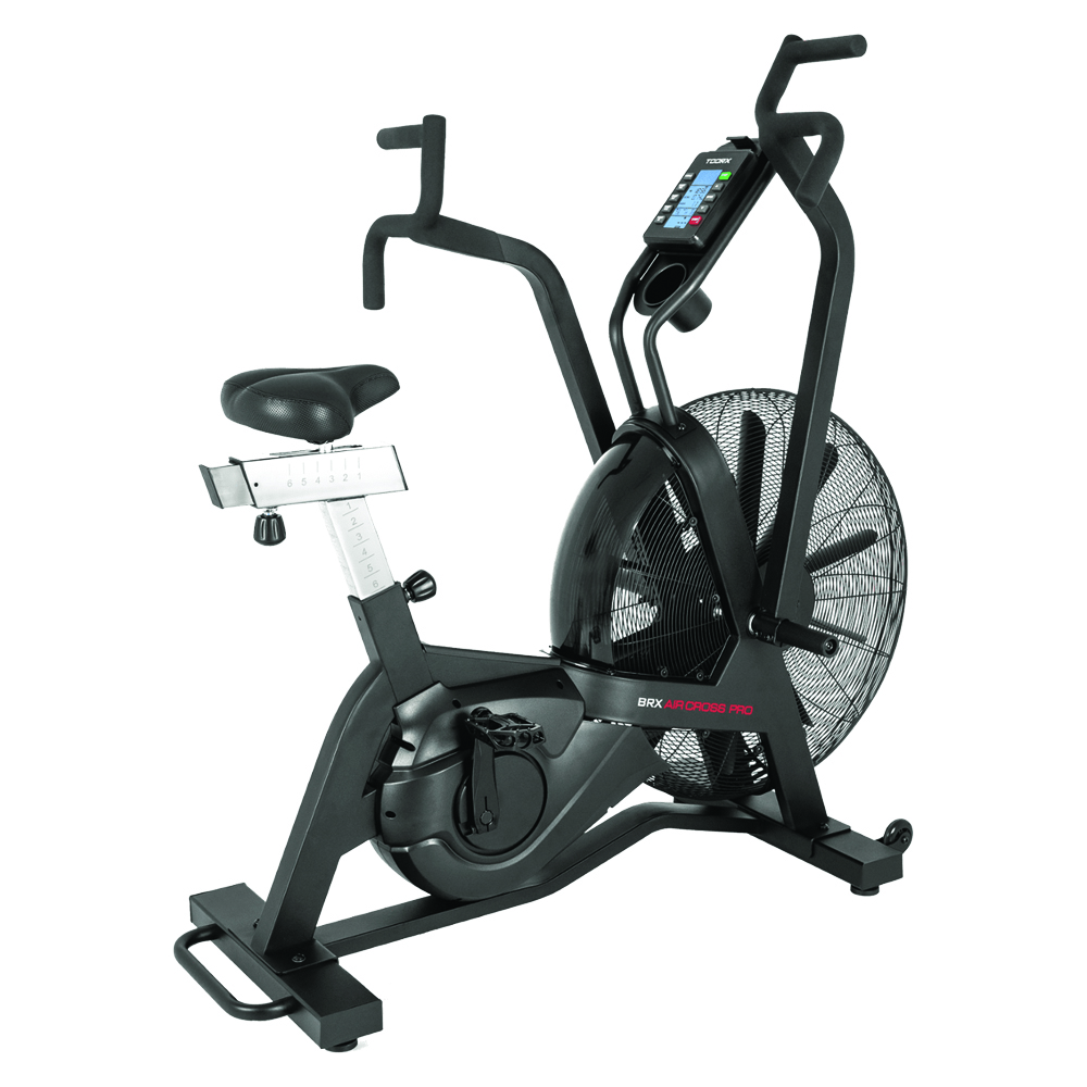 Exercise bikes/pedal trainers - Toorx Cyclette  Bici Da Camera Brx Air Cross Pro Resistenza Aria E Ricevitore