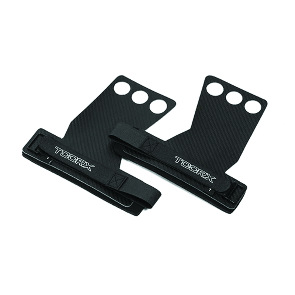 Gym Clothing - Toorx Guanti Di Protezione Del Palmo 3 Fori Sollevamento Pesi