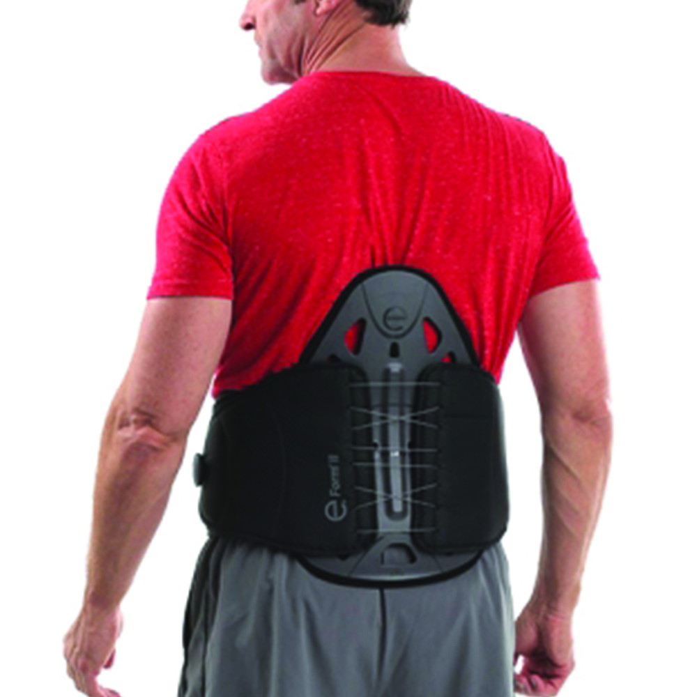 Trunk tutors - Donjoy Lumbar Band Orthopedic Corset Exos Form Ii 637 Post-operative