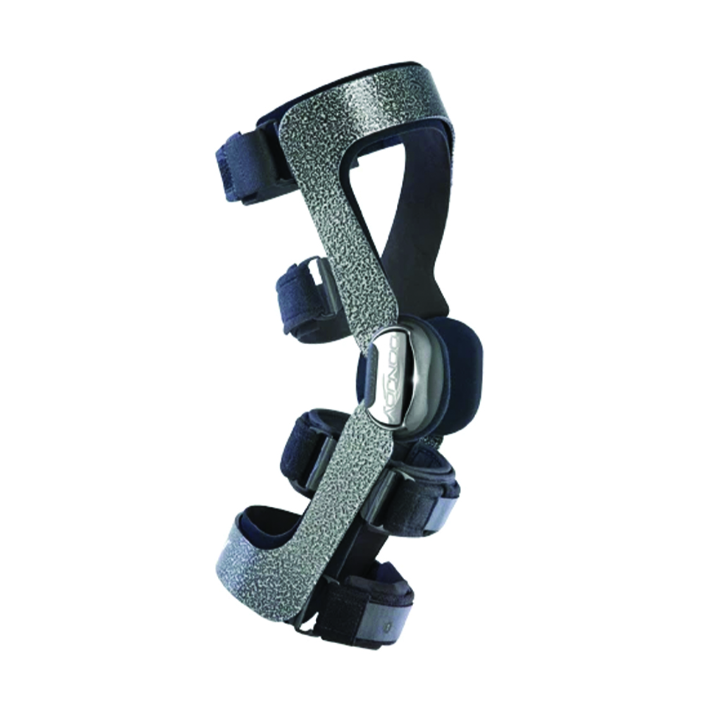 Knee braces - Donjoy Tutore Ginocchio Ginocchiera Funzionale A 4 Punti Armor Fourcepoint Destra
