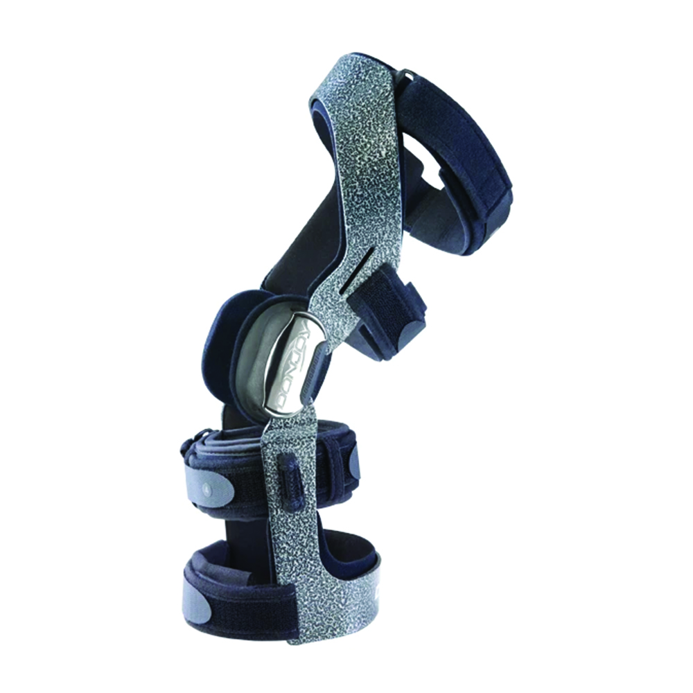 Knee braces - Donjoy Tutore Ginocchio Ginocchiera Funzionale A 4 Punti Armor Fourcepoint Destra