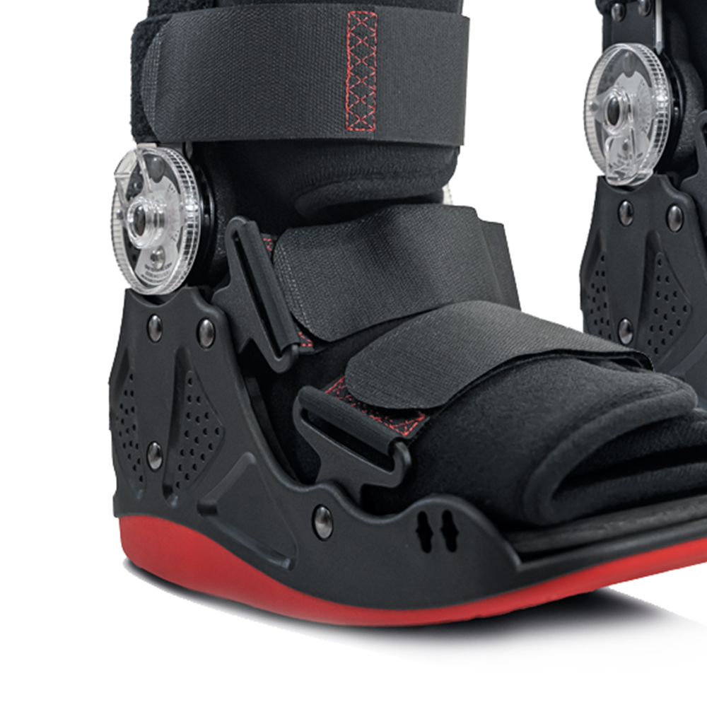 Foot braces - Donjoy Maxtrax Xcel Rom High Standard Articulated Boot Foot Brace