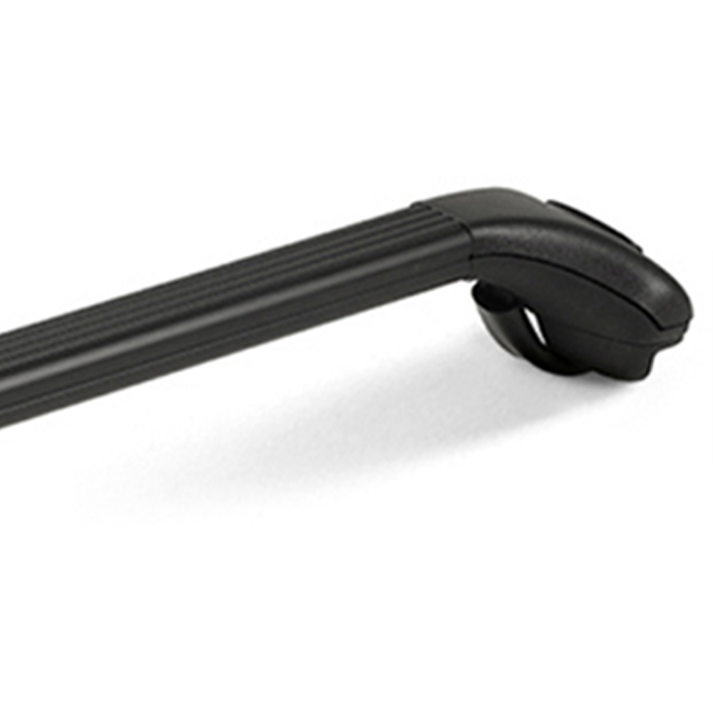 Roof bars - Fabbri Universal Roof Bars Alu Viva 2 Ra Black For Open Railing