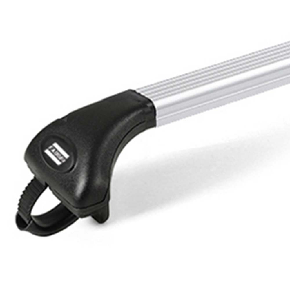 Roof bars - Fabbri Universal Roof Bars Alu Viva 2 Ra Silver For Open Railing