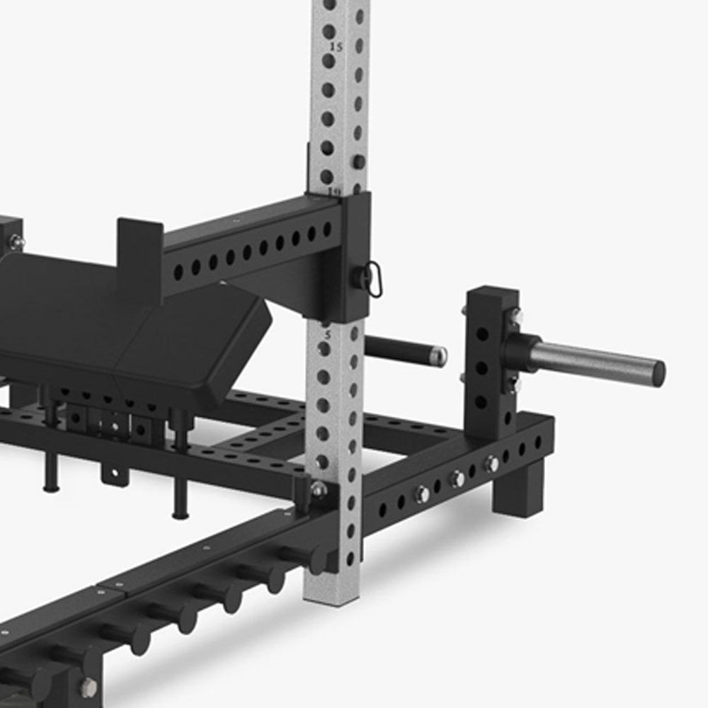 Multifunction Stations - JK Fitness Half Rack With Hip Thrust Station