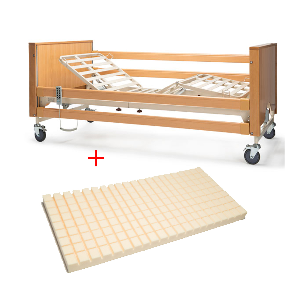 Inpatient beds - KSP Electric Orthopedic Hospital Bed For Disabled People A8931a + Ventilated Mattress