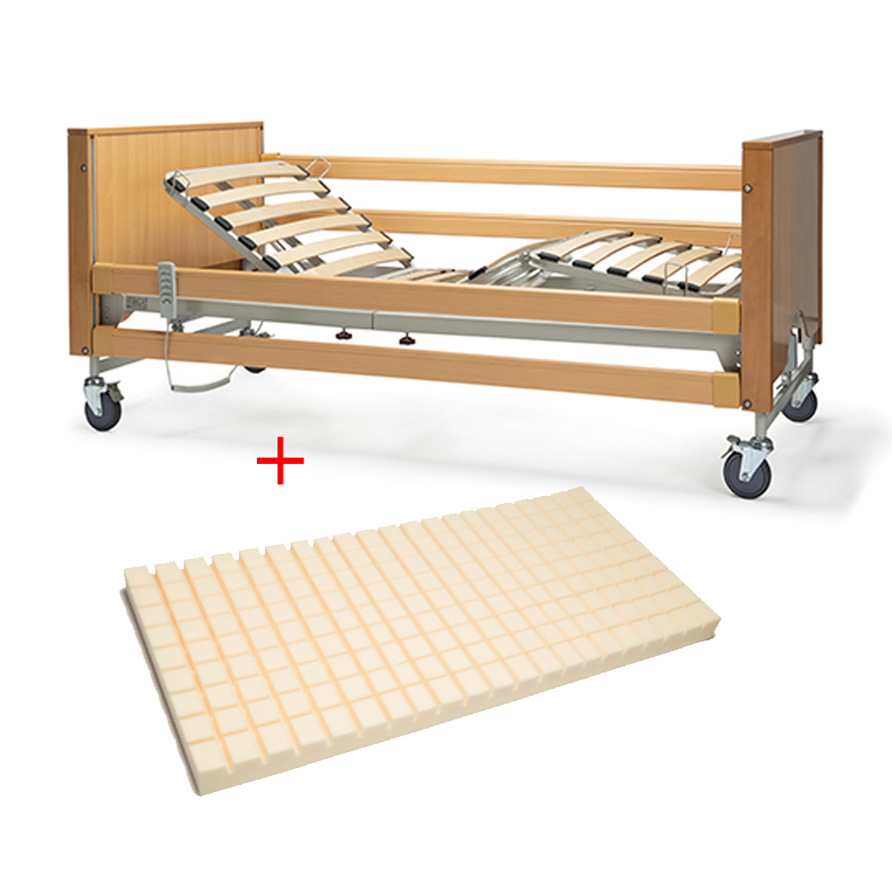 Inpatient beds - KSP Electric Orthopedic Hospital Bed For Disabled People A8936a + Ventilated Mattress
