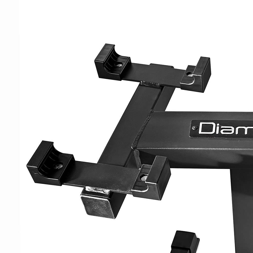 Weights Rack and Dumbbells - Diamond Rack For Selectable Variable Load Dumbbells