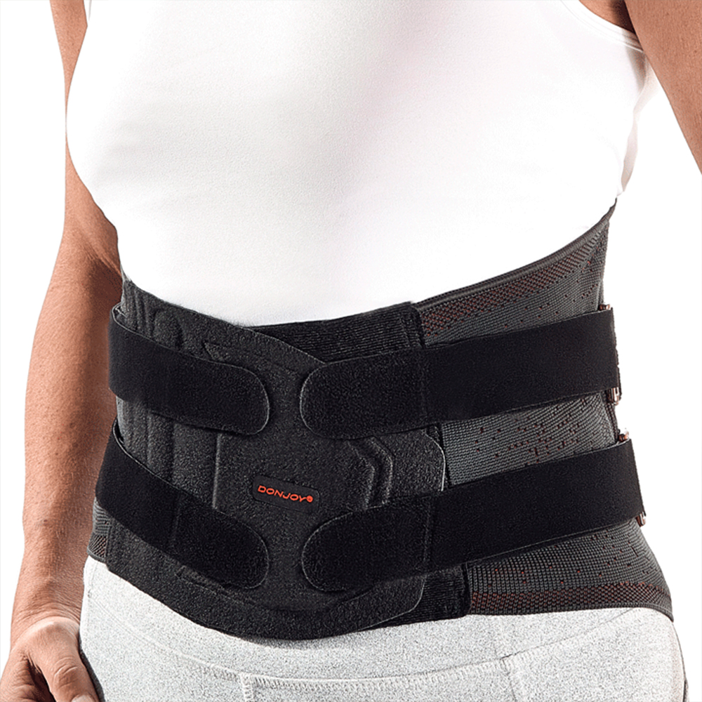 Trunk tutors - Donjoy Lumbar Band Corset With Lumboforce 3 H 32cm Stays