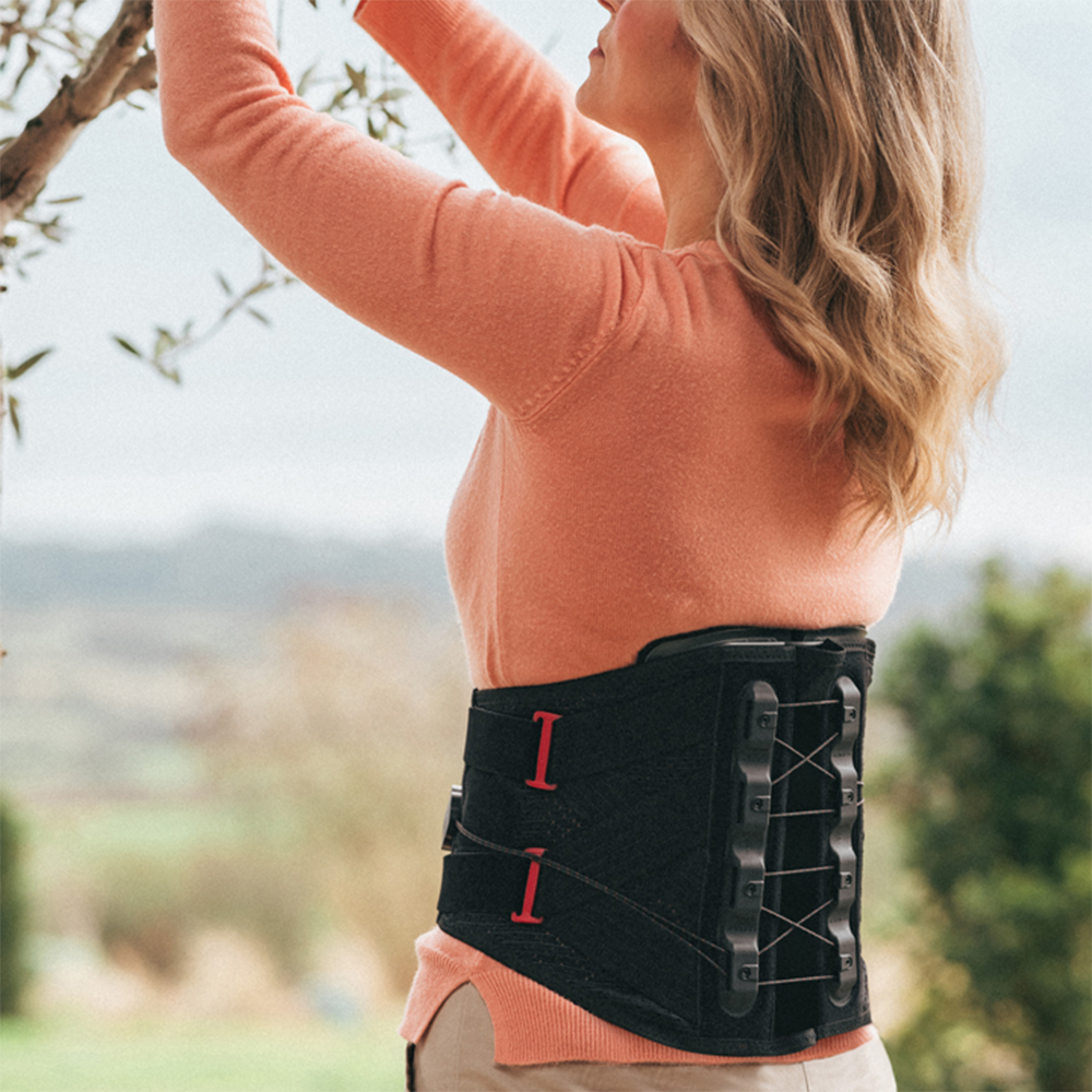 Trunk tutors - Donjoy Lumbar Band Corset With Lumboforce 4 H 32cm Stays