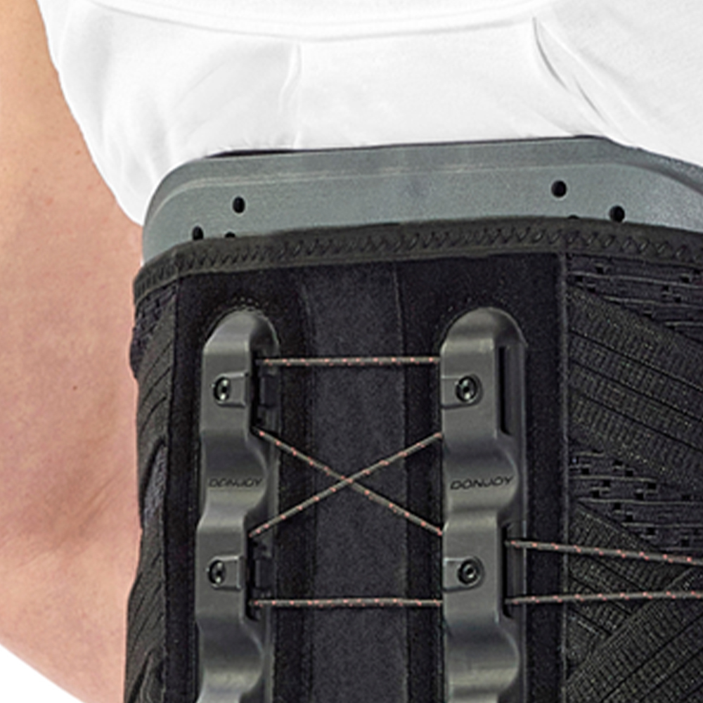 Trunk tutors - Donjoy Lumbar Band Corset With Lumboforce 5 H 26cm Stays