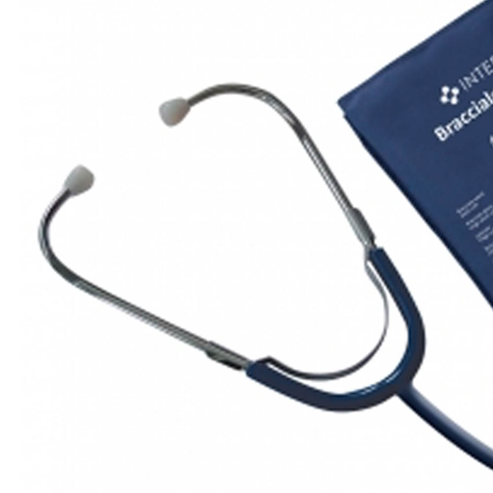 Sphygmomanometers/blood pressure monitors - Intermed Blue Aneroid Sphygmomanometer With Stethoscope