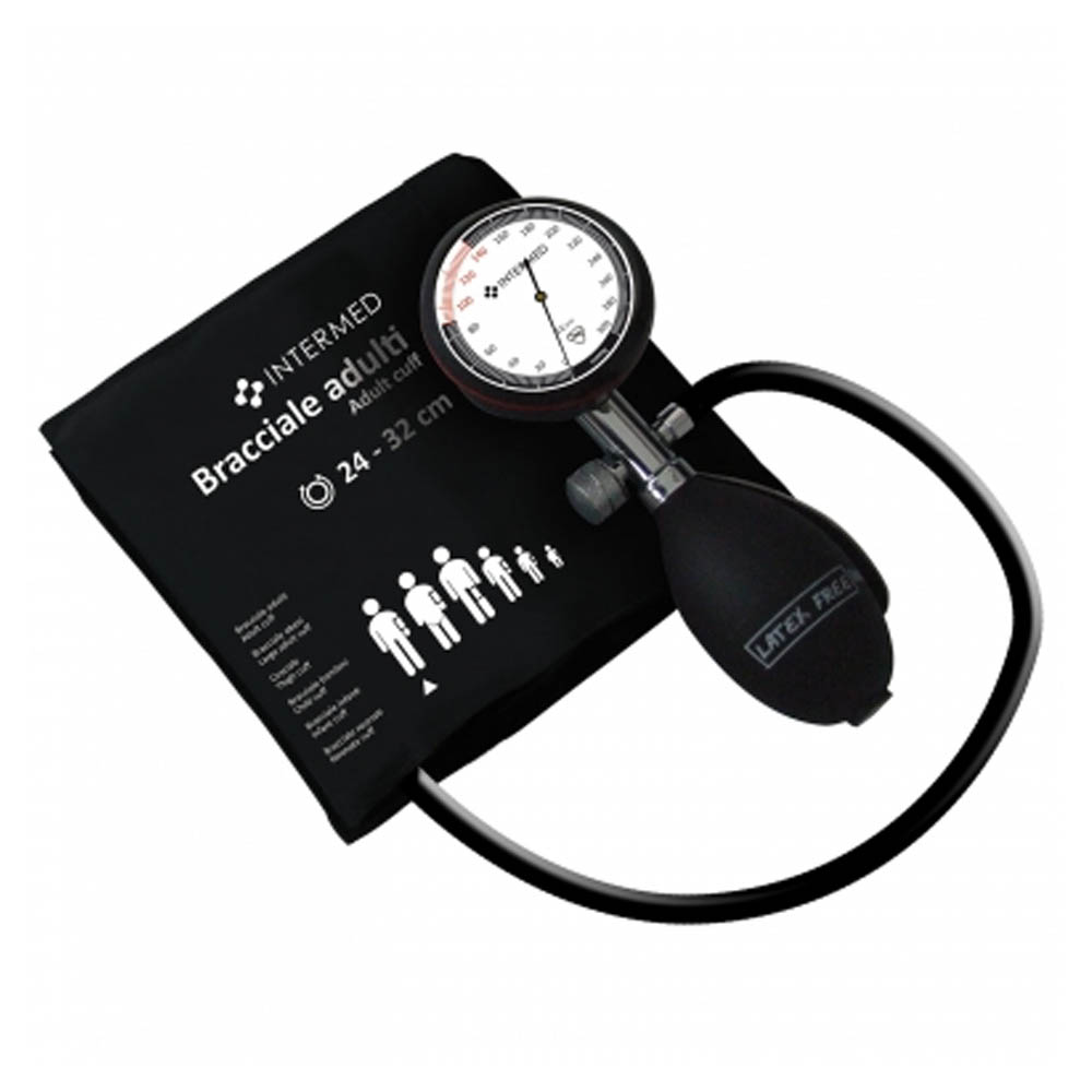 Sphygmomanometers/blood pressure monitors - Intermed Comfort Model Aneroid Sphygmomanometer Fluorescent Dial