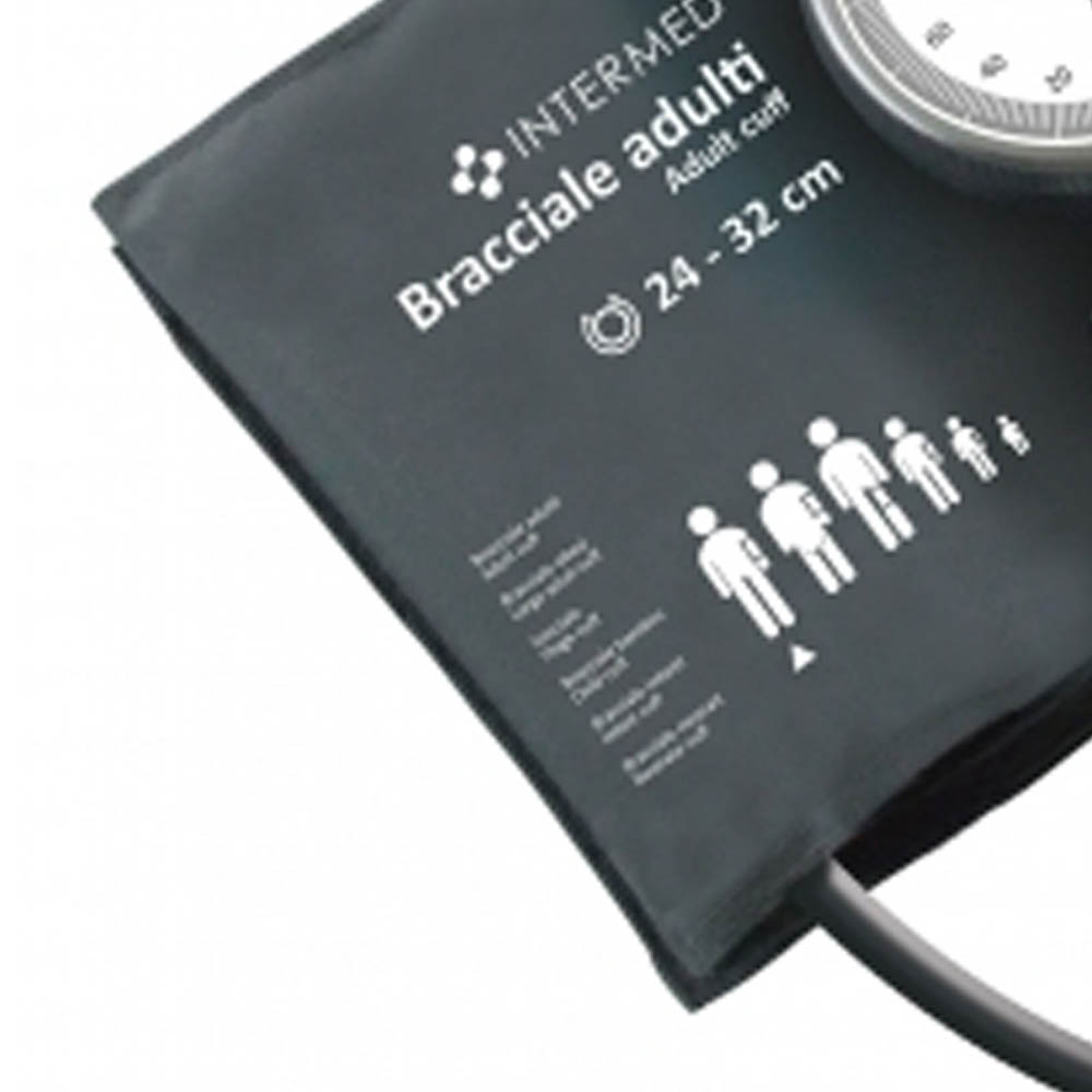 Sphygmomanometers/blood pressure monitors - Intermed Prestige Model Aneroid Sphygmomanometer In Metal