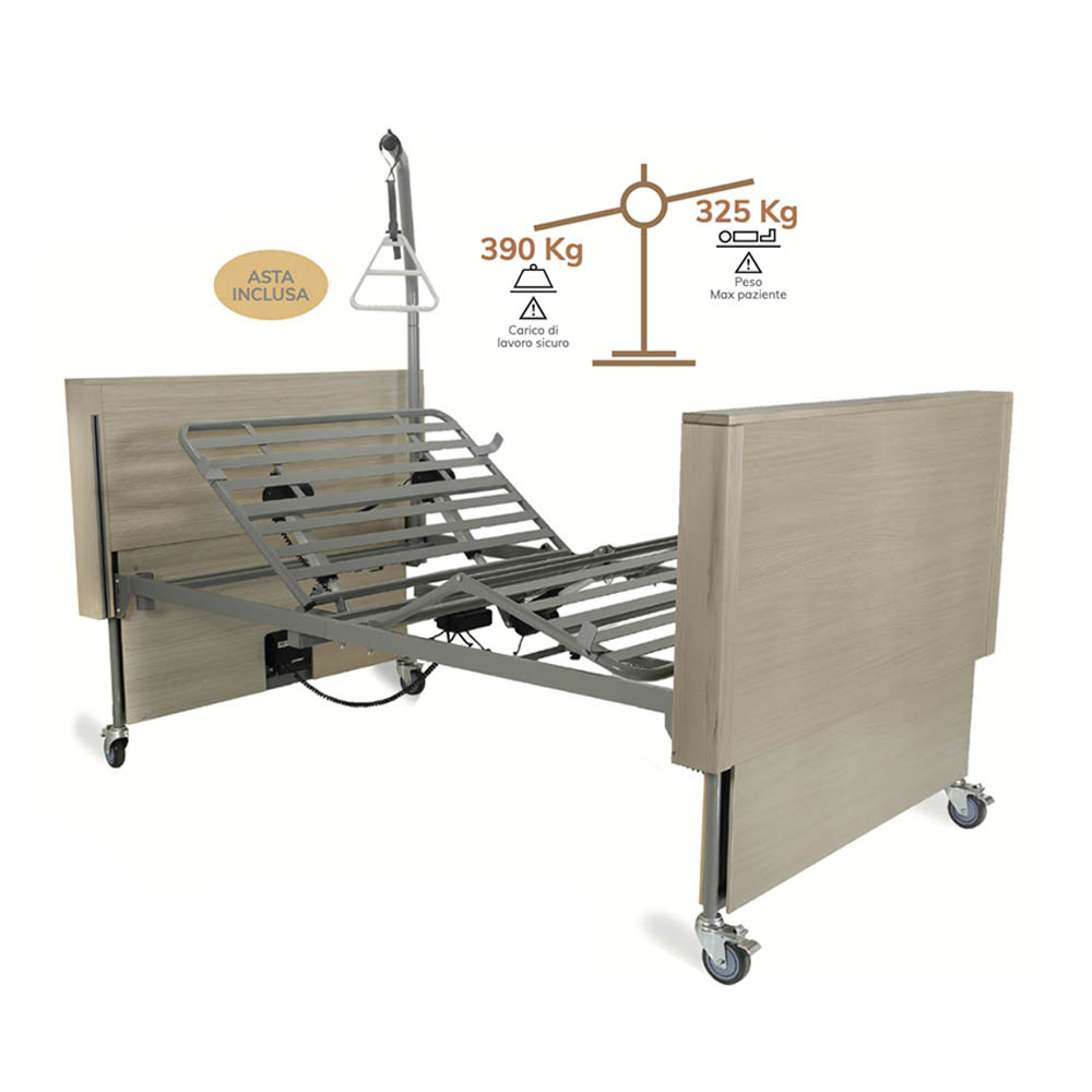Inpatient beds - Mopedia Magnolia 120 Bariatric Electric Orthopedic Hospital Bed For Disabled People With 3 Joints