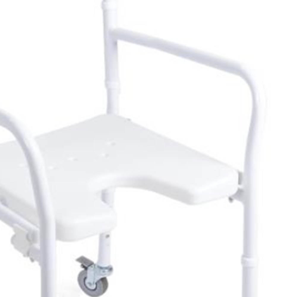 Toilet and shower chairs - Mopedia Folding Shower Chair With Wheels And Backrest