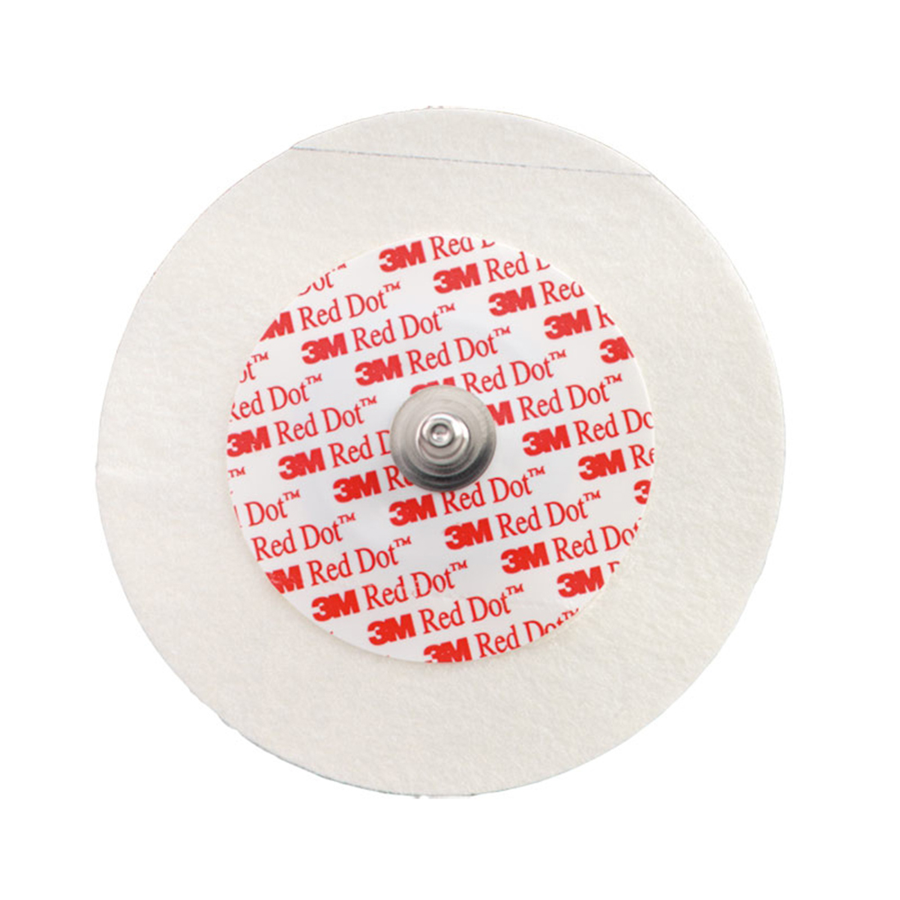 Electrocardiographs - 3M Red Dot Electrode With 6cm Micropore Holder, Pack Of 20 Sachets