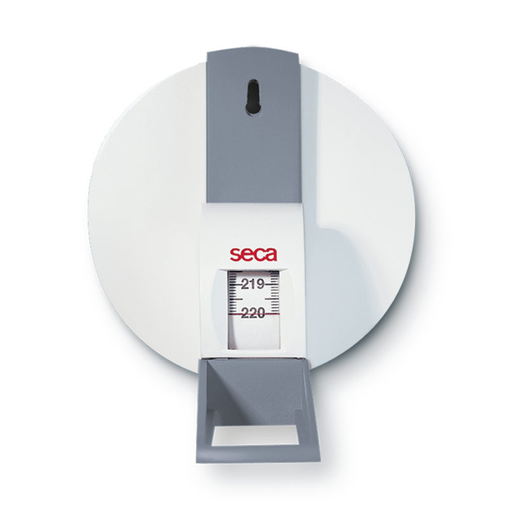 Scales - Seca 220cm Wall Mount Metal Tape Height Gauge