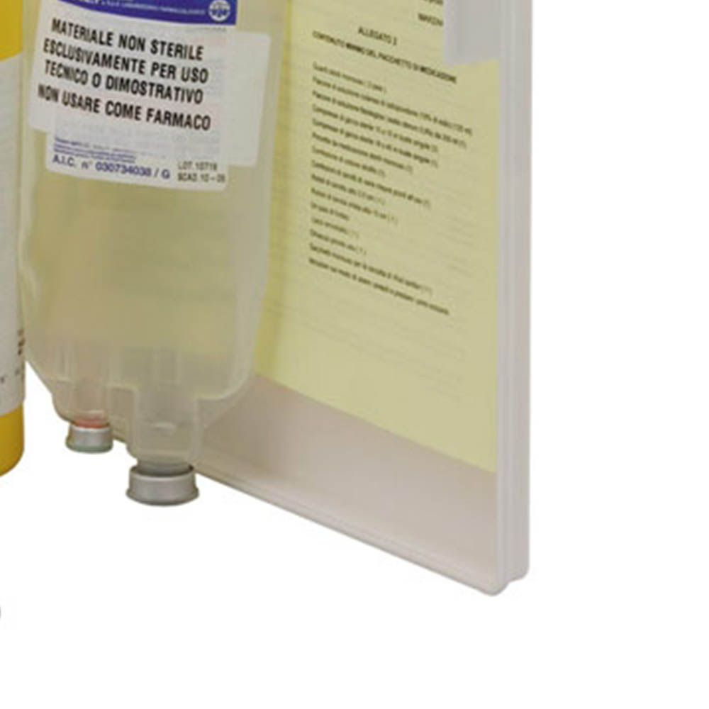 Cassette e Armadietti - Intermed Armadietto In Rc A 3 Vani E 2 Ripiani Interni Per Pronto Soccorso