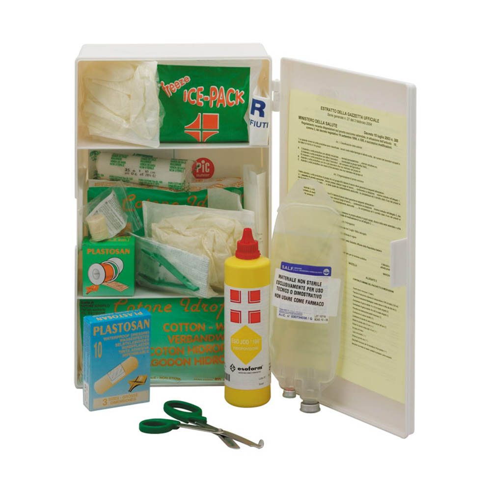 Cassette e Armadietti - Intermed Armadietto In Rc A 3 Vani E 2 Ripiani Interni Per Pronto Soccorso