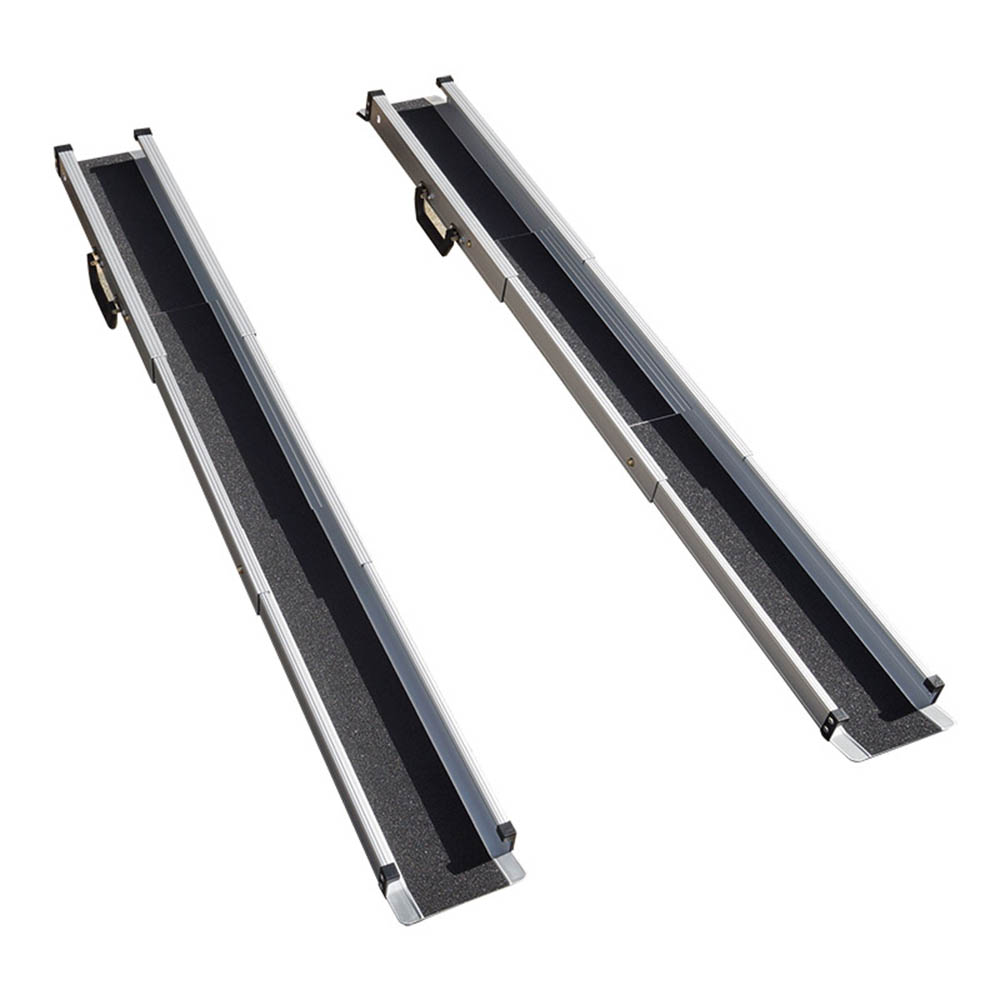 Ramps for the disabled - Intermed Pair Of 150cm Non-slip Telescopic Ramps For The Disabled