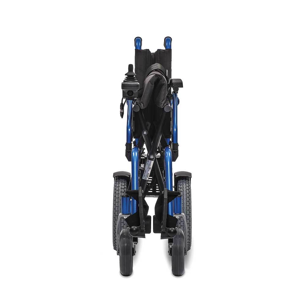 Wheelchairs for the disabled - Intermed Enjoy Folding Electric Wheelchair For Disabled People, Orange