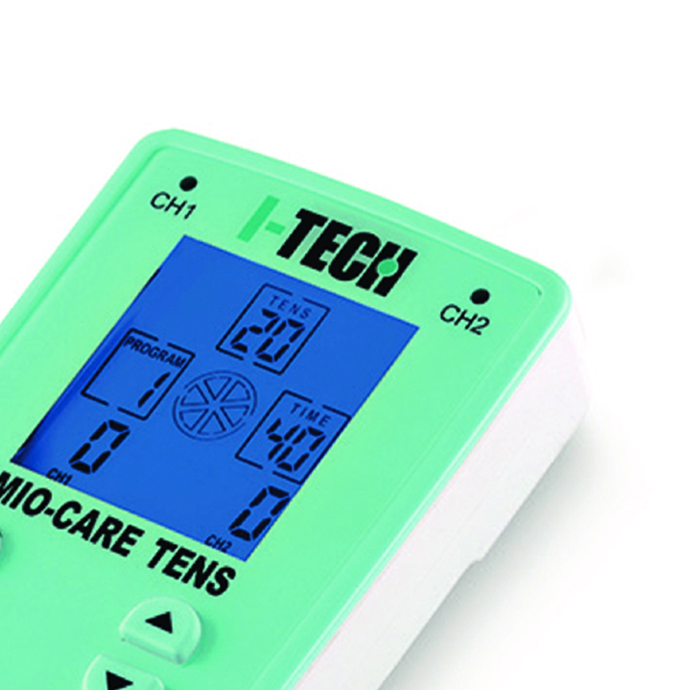 Electrostimulators - I-Tech Professional Electrostimulator Mio-care Tens 2 Channels Tens And Muscle