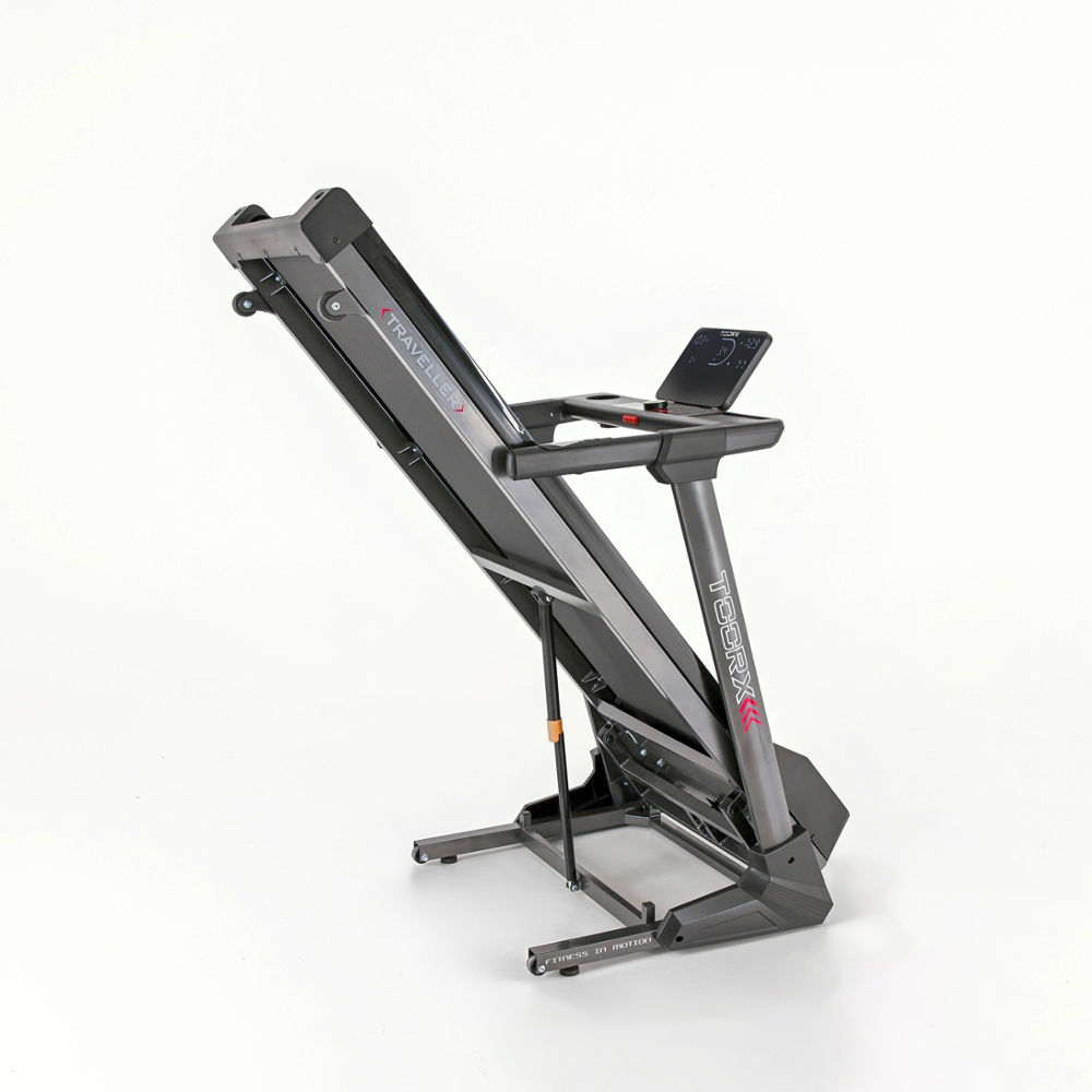 Tapis Roulant - Toorx Traveller Hrc Treadmill With Electric Incline, App Ready 3.0