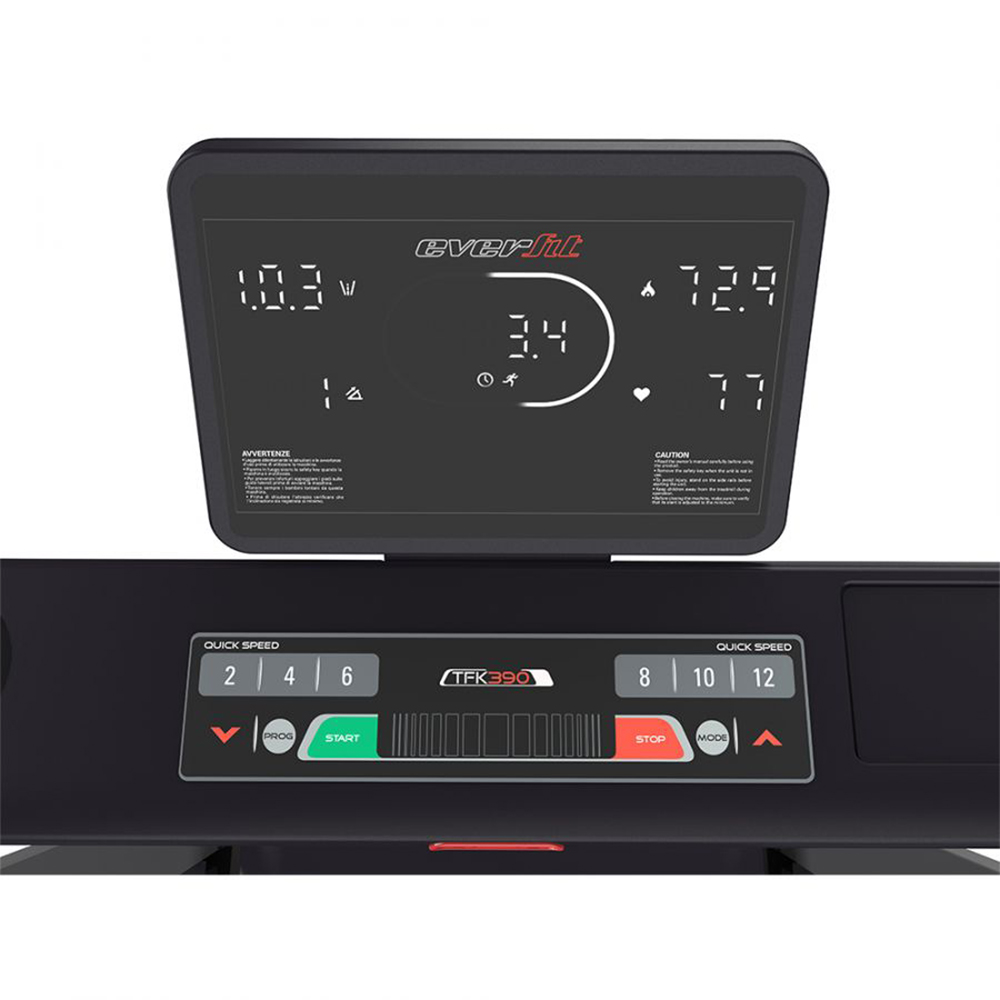 Tapis Roulant - Everfit Tfk-390 Treadmill With Manual Incline App Ready 3.0