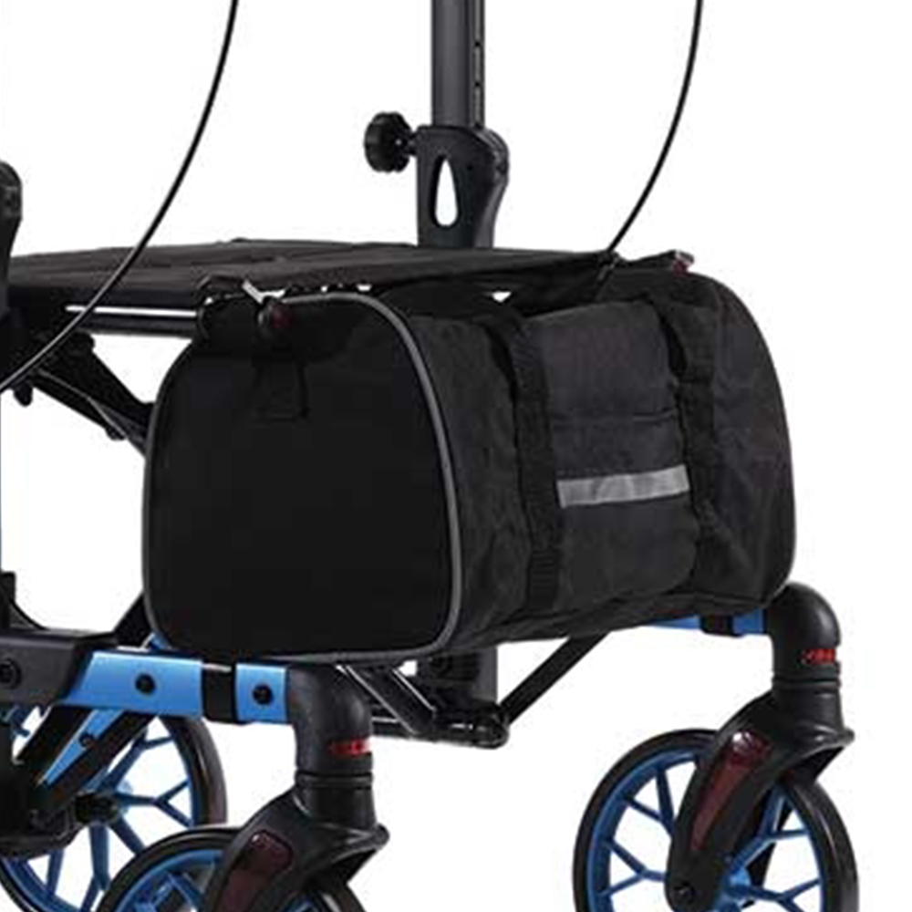 Rollator Walkers - Intermed Vancouver Folding Rollator Walker With Seat, Brakes And Basket