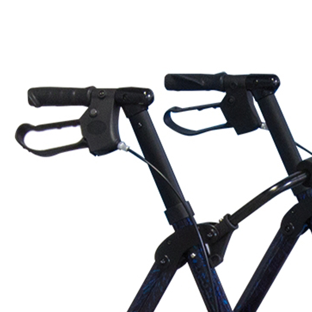 Rollator Walkers - Intermed Toronto Folding Rollator Walker With Brakes And Seat