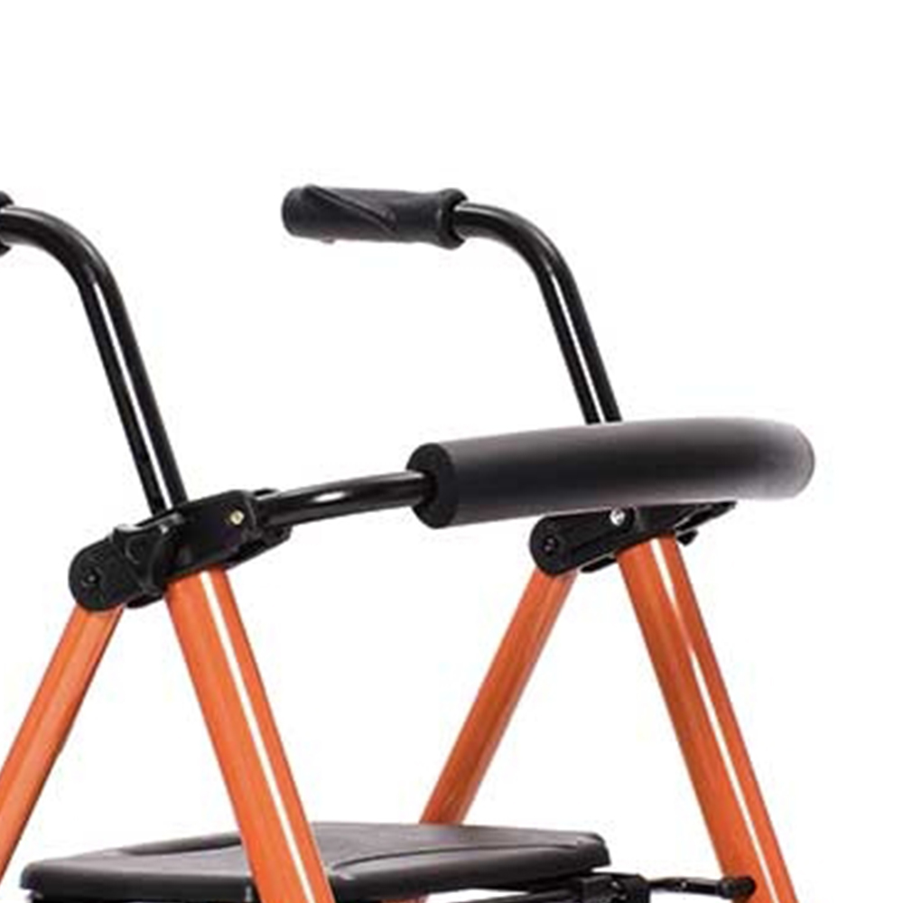Rollator Walkers - Intermed Paris Top Folding Rollator Walker With Seat