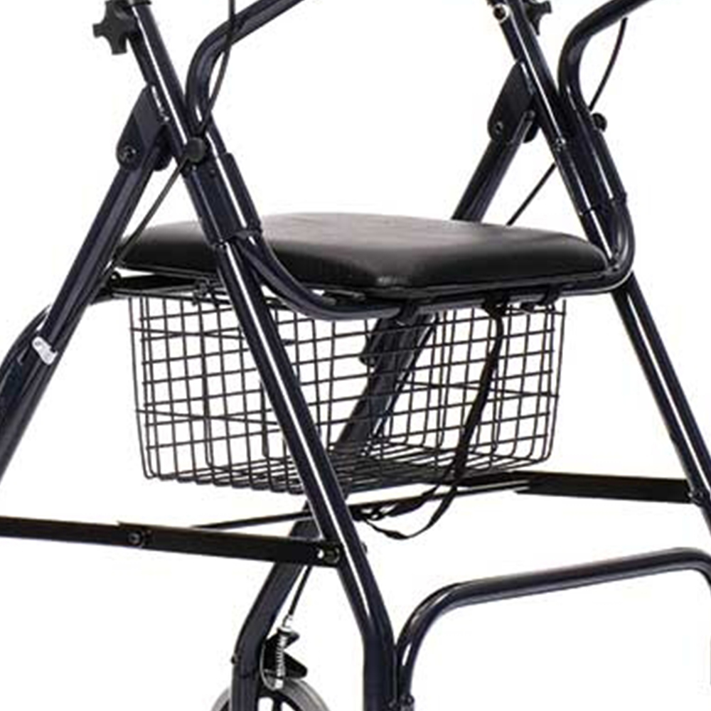 Rollator Walkers - Intermed Montreal Folding Rollator Walker For Seniors With Brakes