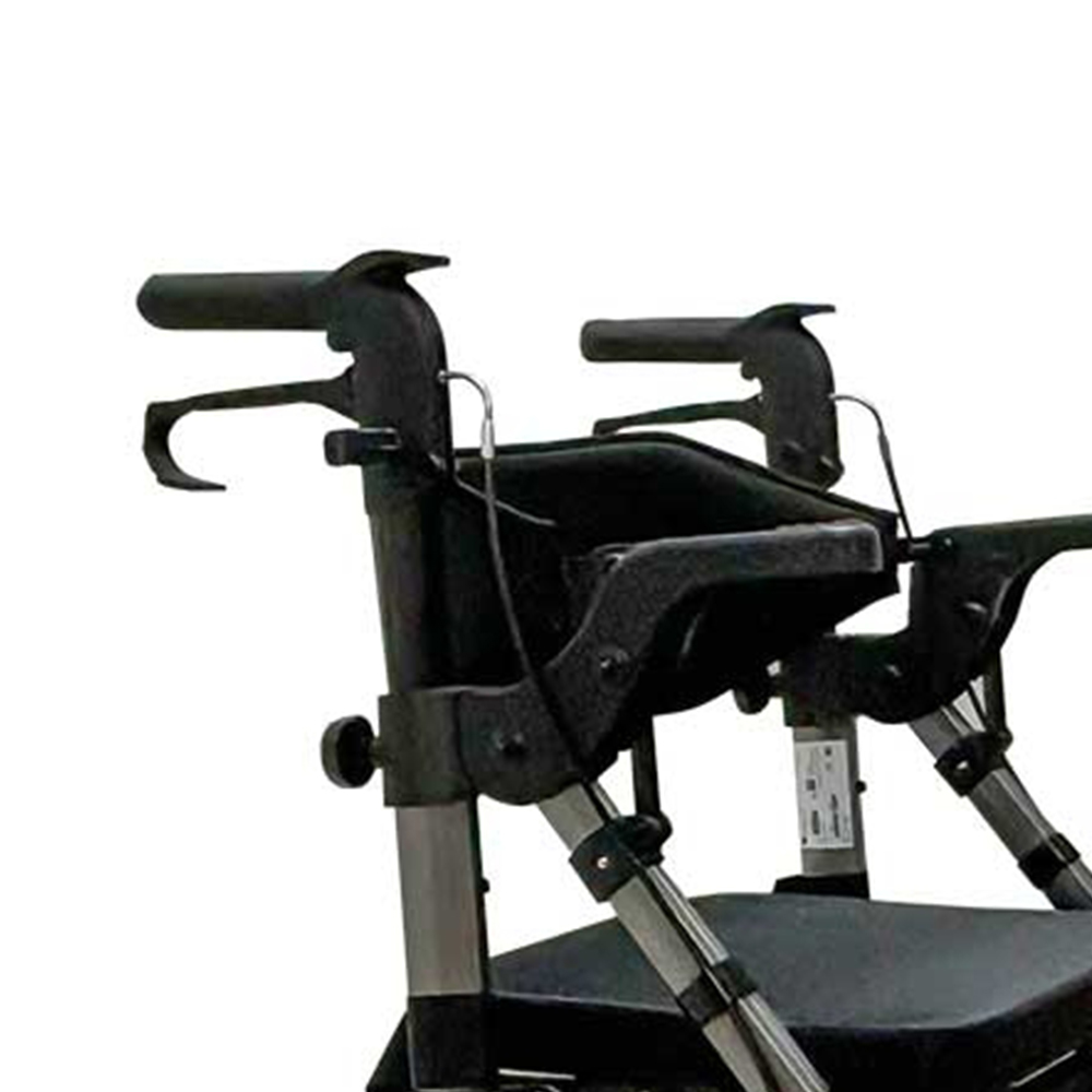 Rollator Walkers - Intermed Monaco Folding Rollator Walker With Footrest