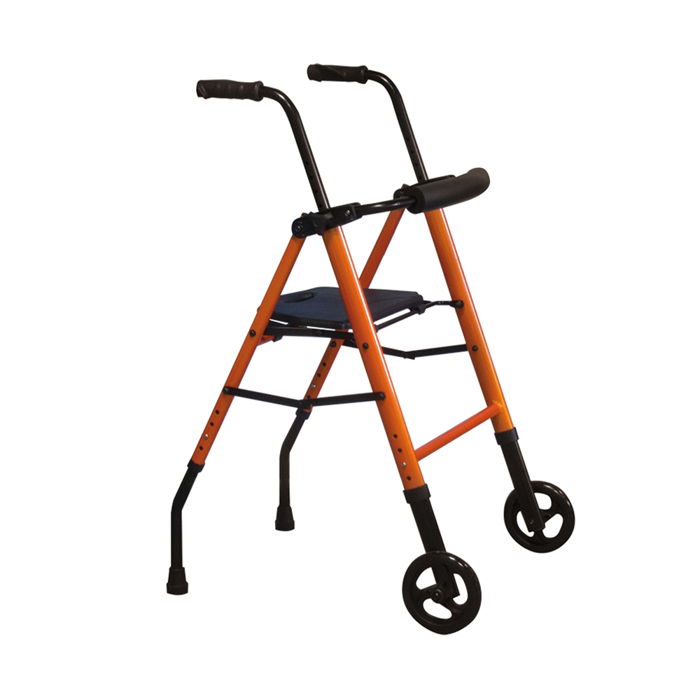 Rollator Walkers - Intermed London Top Folding Rollator Walker With Seat