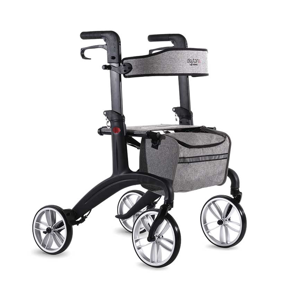 Rollator Walkers - Intermed Daytona Folding Rollator Walker Carbon Fiber Walker
