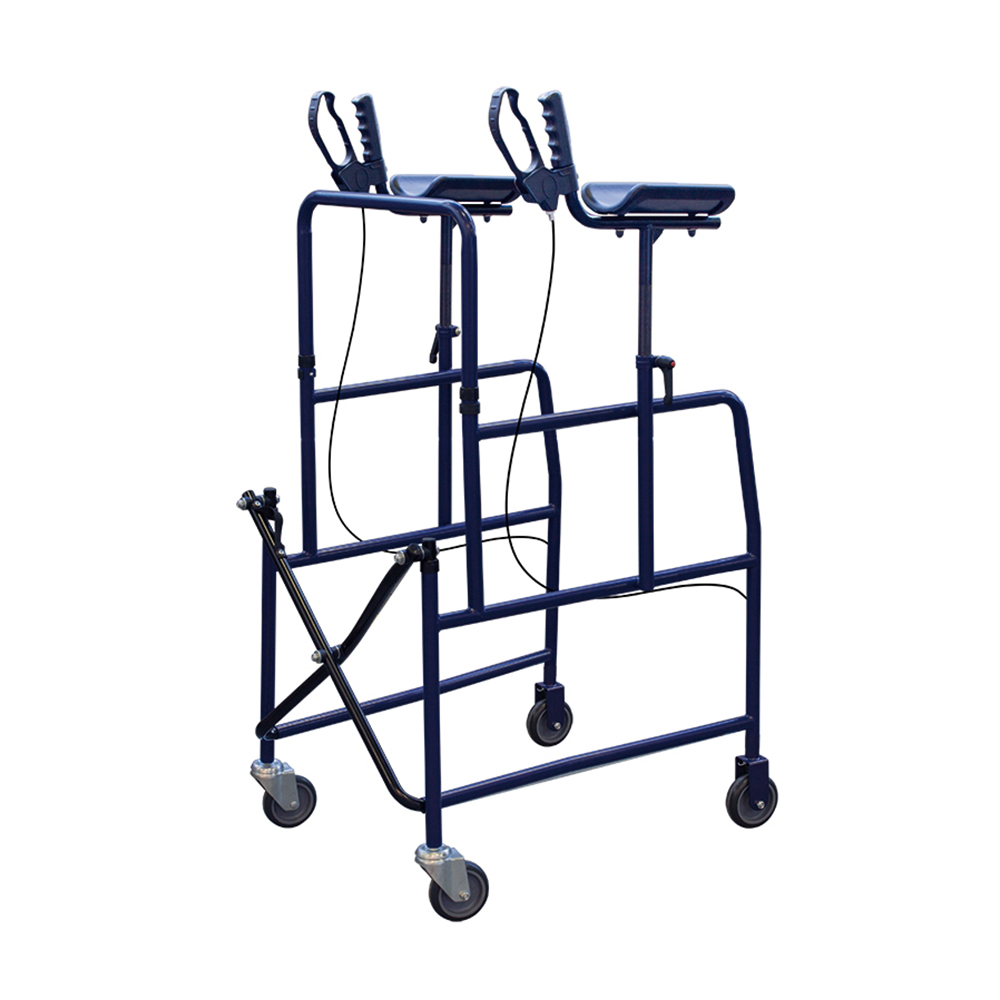 Rollator Walkers - Intermed Ad-66 Folding Rollator Walker With Brakes