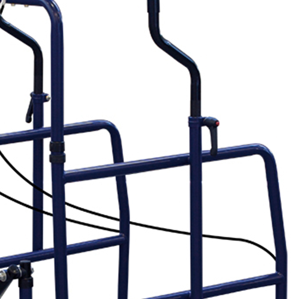 Rollator Walkers - Intermed Ad-65 Folding Axillary Rollator Walker With Brakes