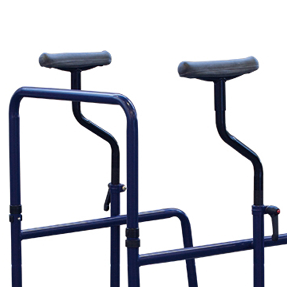 Rollator Walkers - Intermed Ad-64 Folding Rollator Walker For The Elderly With 4 Wheels