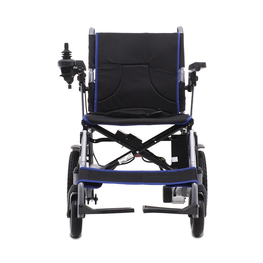 Wheelchairs for the disabled - Intermed Simple Electric Wheelchair For Disabled People With Folding Backrest