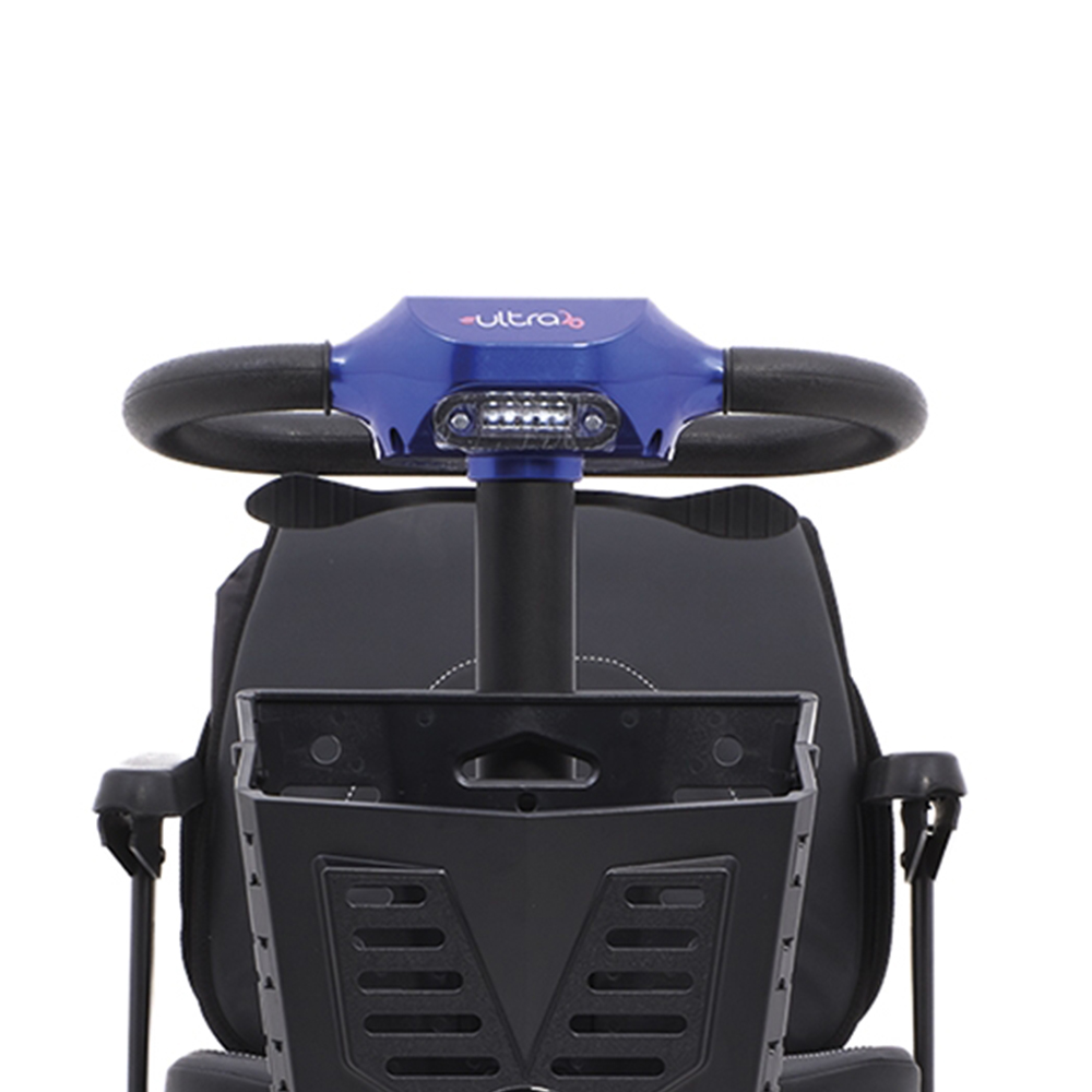 Scooters for the disabled - Intermed Ultra Blue Super Lightweight Electric 4 Wheel Scooter For The Elderly And Disabled