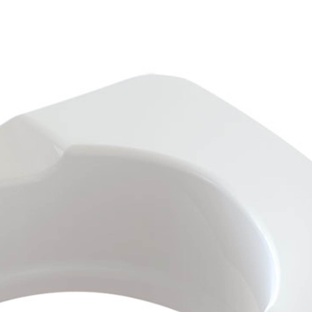 Risers for toilet bowls - Intermed Anatomical Toilet Seat Raise With Side Fixings H 6cm