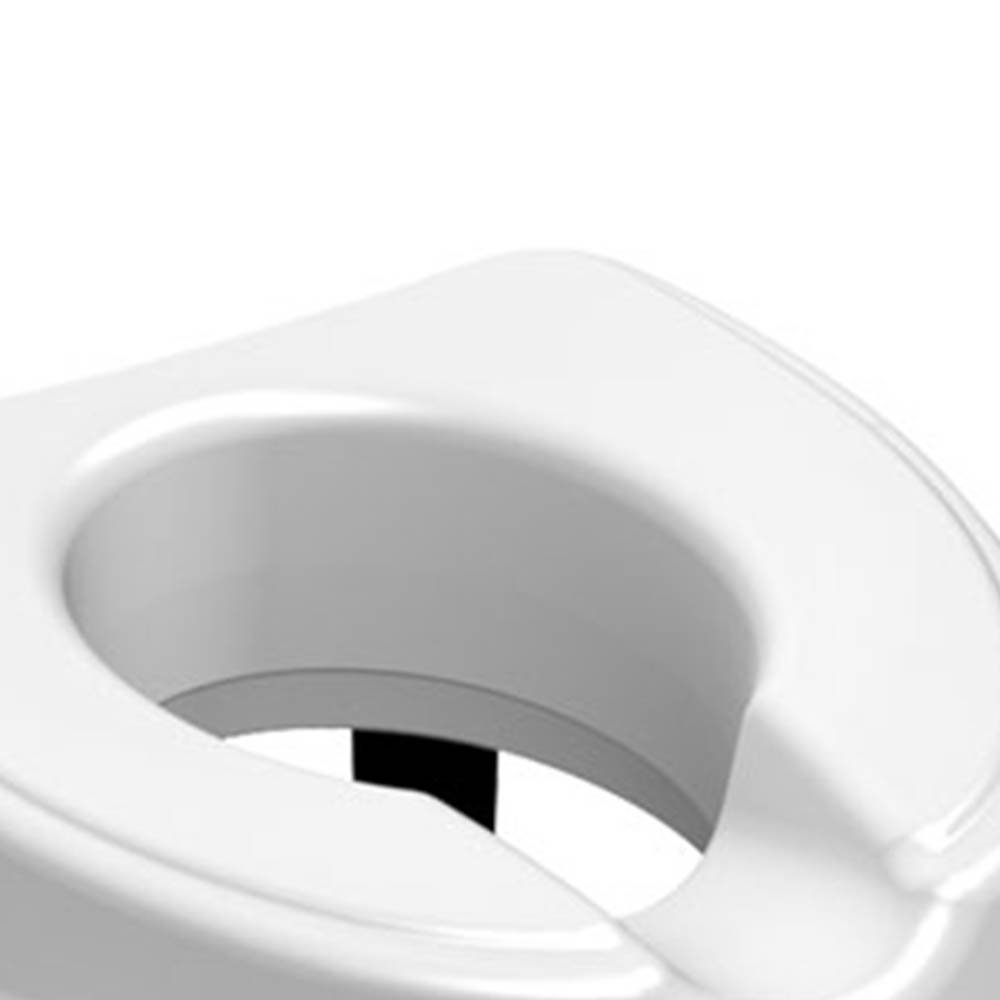 Risers for toilet bowls - Intermed Toilet Seat Lift With Central Screw And Height 12.5cm