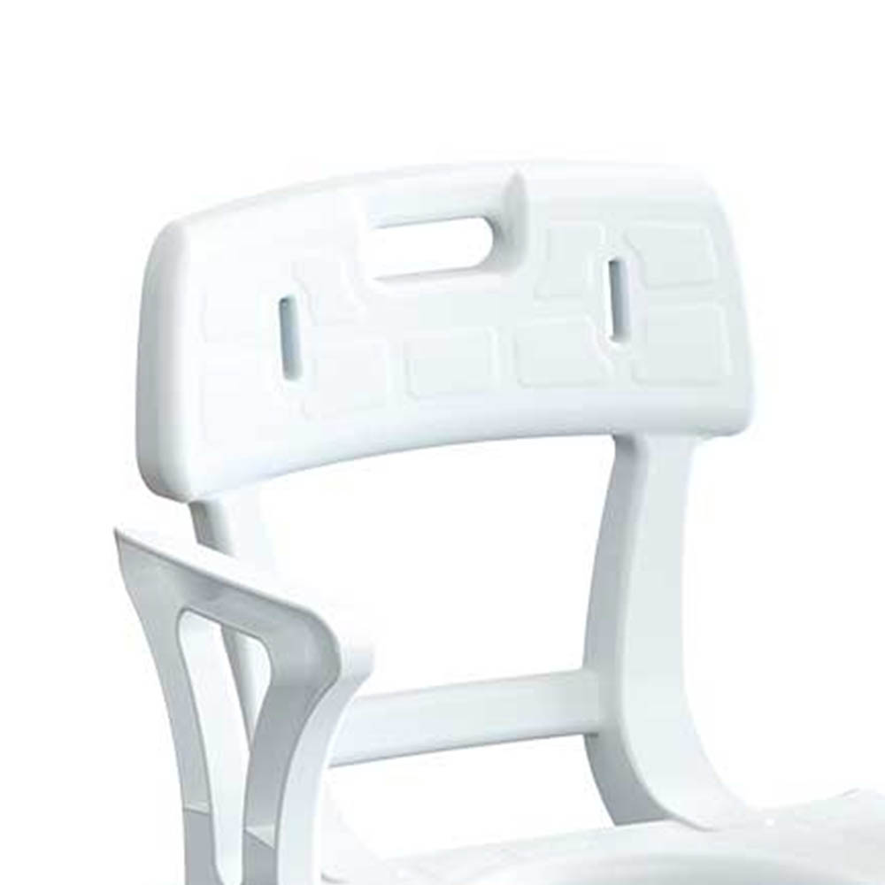 Toilet and shower chairs - Intermed Comfortable Shower And Toilet Chair With Armrests For The Disabled And Elderly