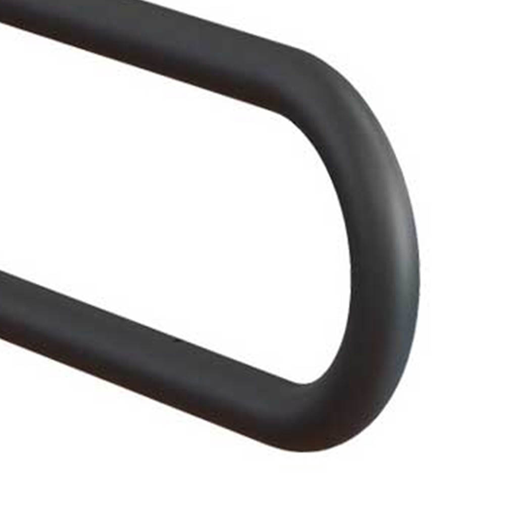 Grab bars for bathroom - Intermed Lux Folding Handle For Bathroom And Toilet In Black Steel