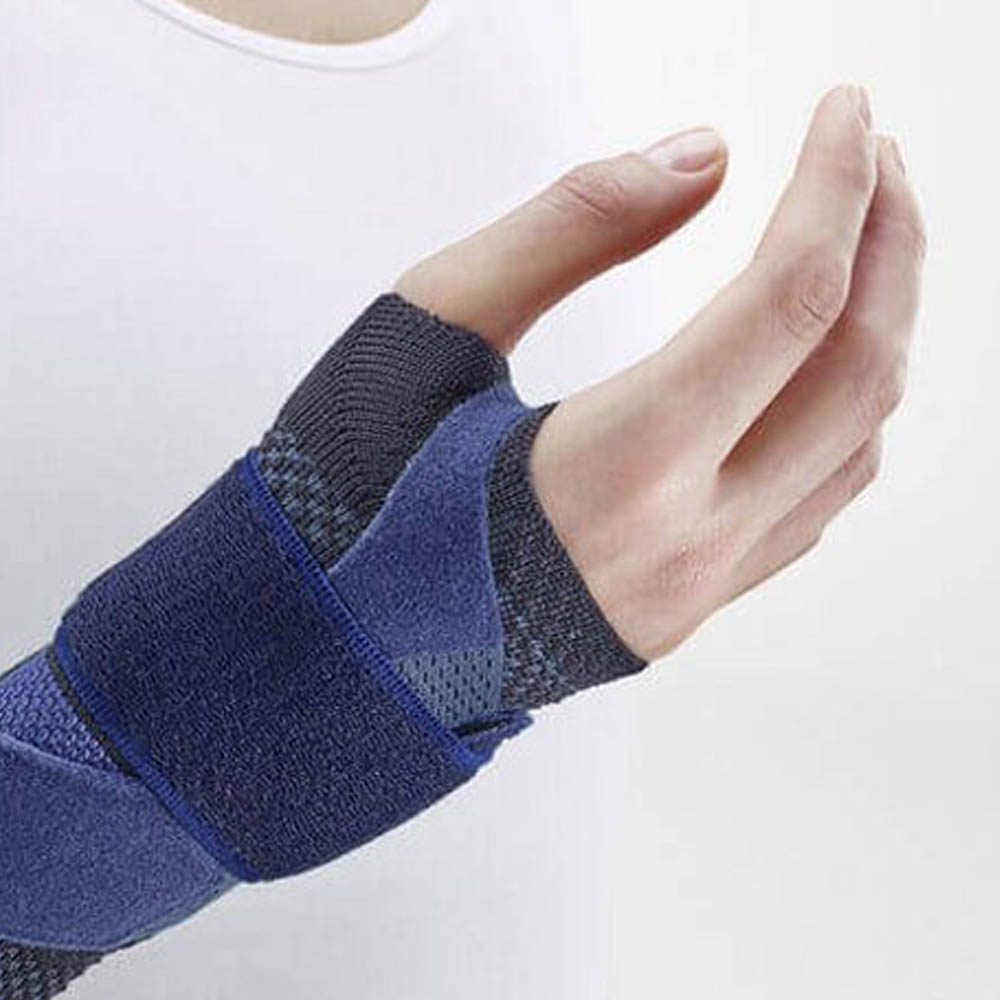 Wrist Braces - Bauerfeind Manutrain Black Left Wrist Brace For Tendonitis